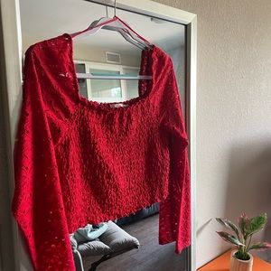 Red-Francesca’s miamor top-bought last year in good condition, too large on me